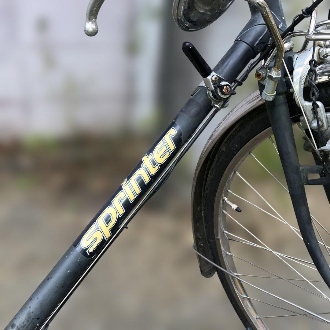 80年代ブリヂストン sprinterスーパーカー自転車 26インチ 昭和レトロ