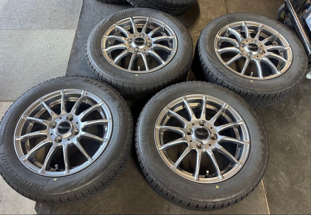 軽自動車に⭐︎ブリヂストンブリザックVRX2⭐︎155/65R14 2021年製