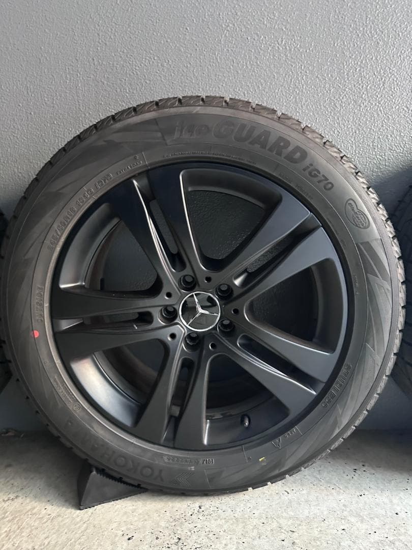 【極美品】ベンツW222純正 マットブラック塗装＆ほぼ新品 iG70