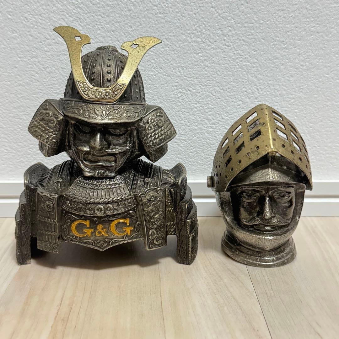 ニッカ 戦国 武将 鎧 兜 アンティーク 西洋甲冑 昭和 レトロ ヴィンテージ