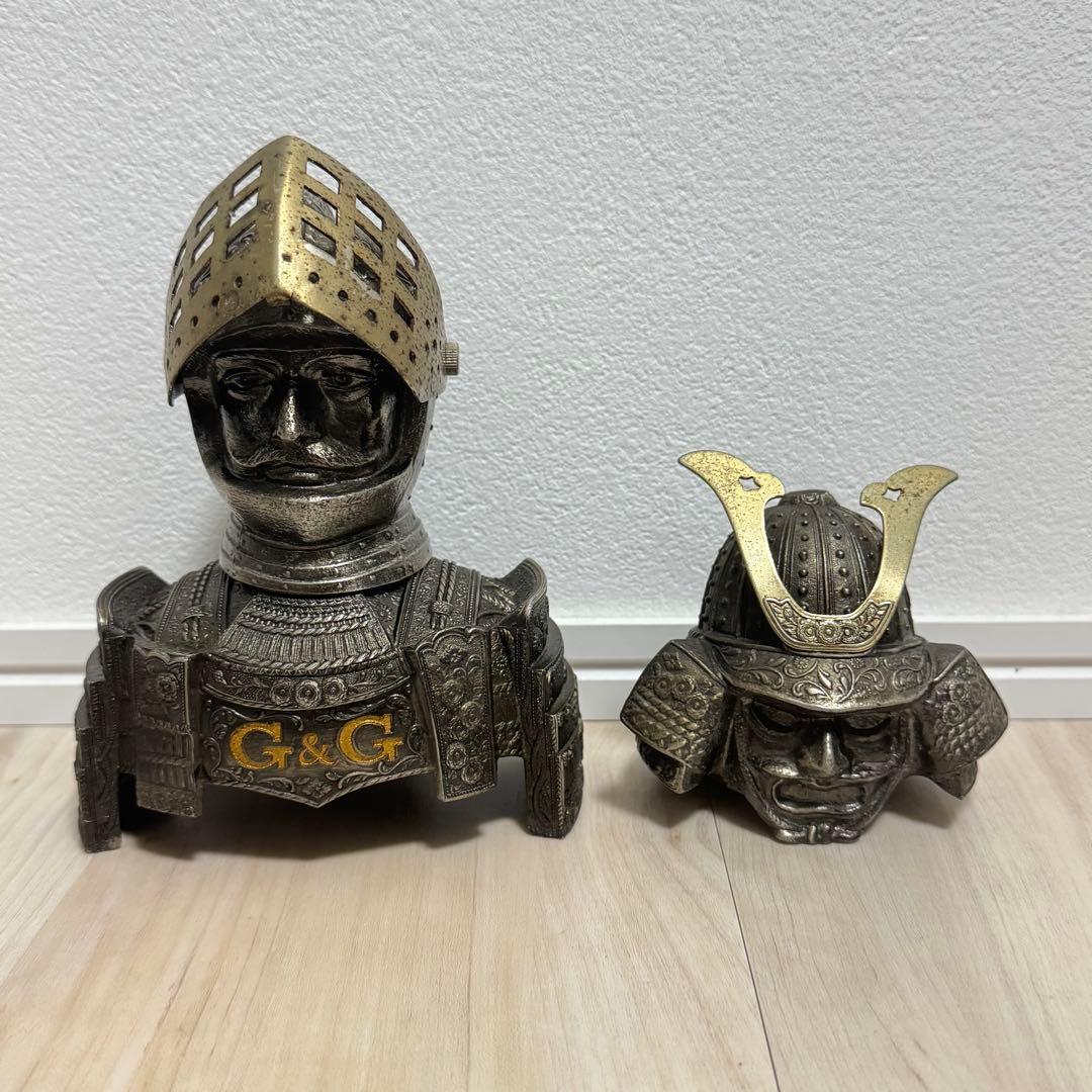 ニッカ 戦国 武将 鎧 兜 アンティーク 西洋甲冑 昭和 レトロ ヴィンテージ