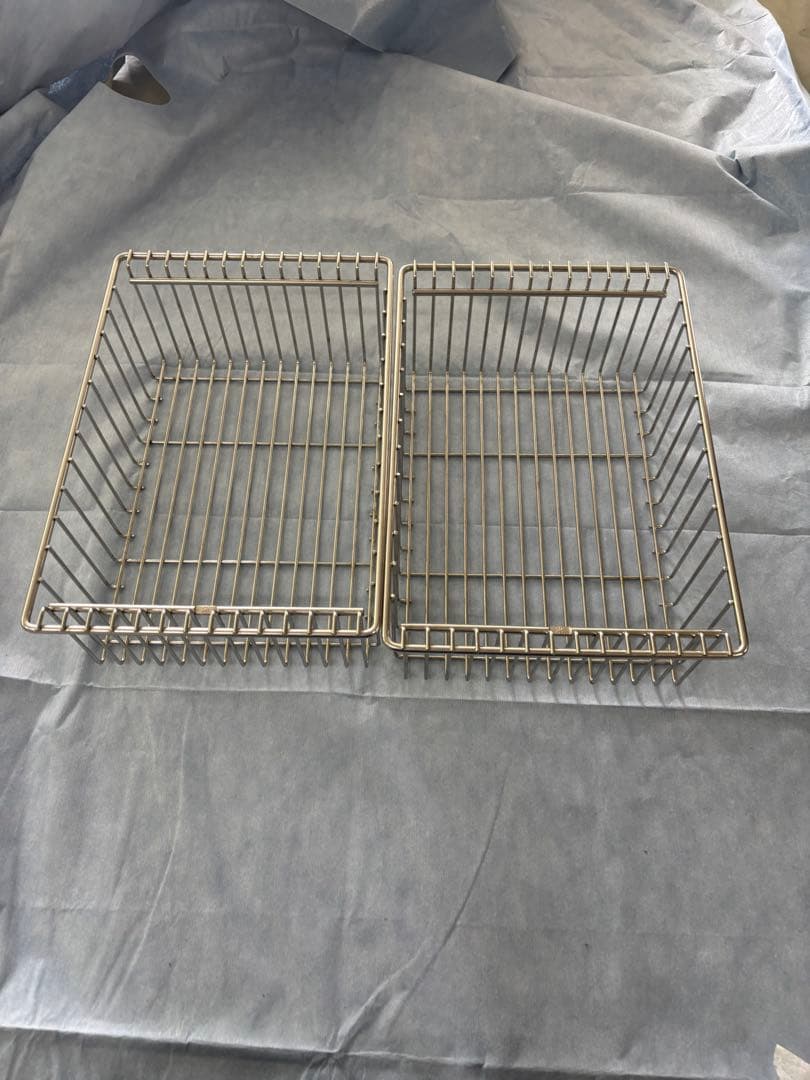 スノーピーク　IGT用　深型１ユニット　ステンレスカゴ　2個セット