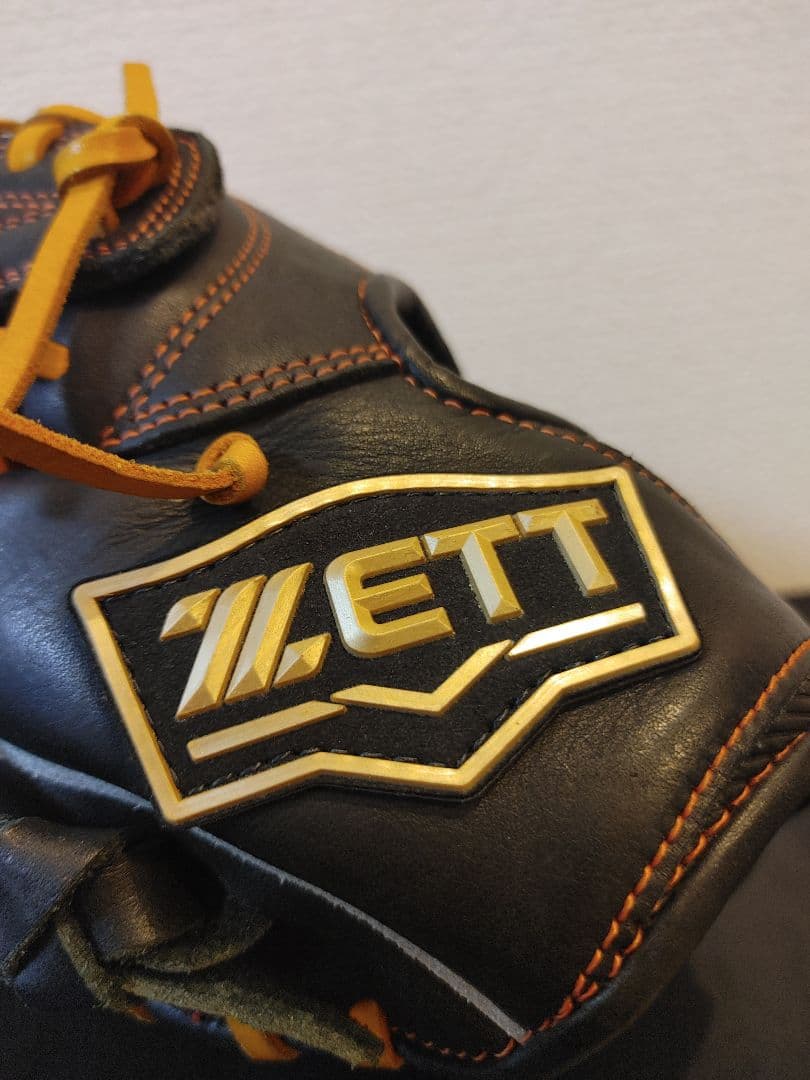 ZETT　軟式　少年用　左投げ　ブラック×タン　オールラウンド