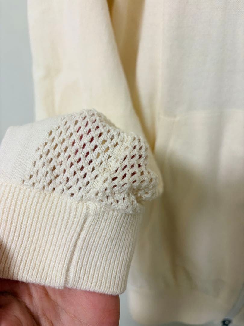 【MASTER BUNNY EDITION】 コットン100%アイボリーパーカー