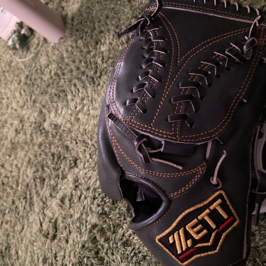 ZETT 硬式野球グローブ 黒