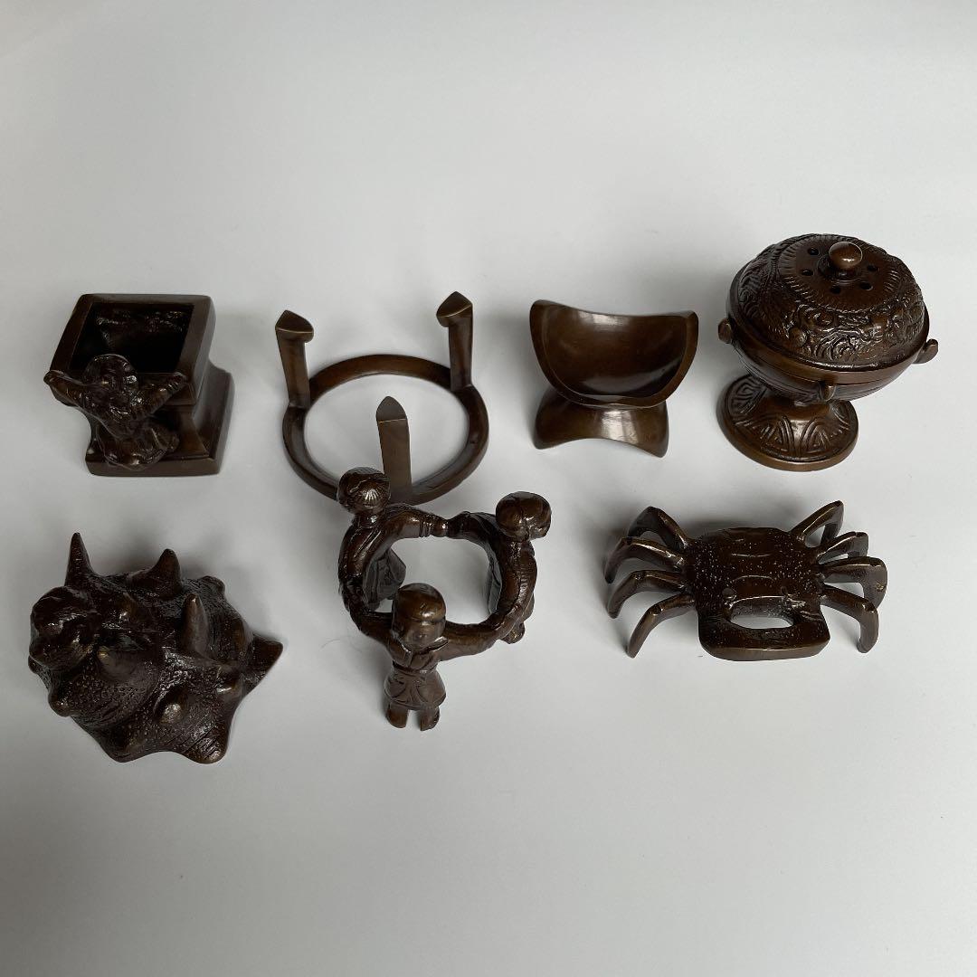 お値下げ！　茶道具　七種蓋置　共箱