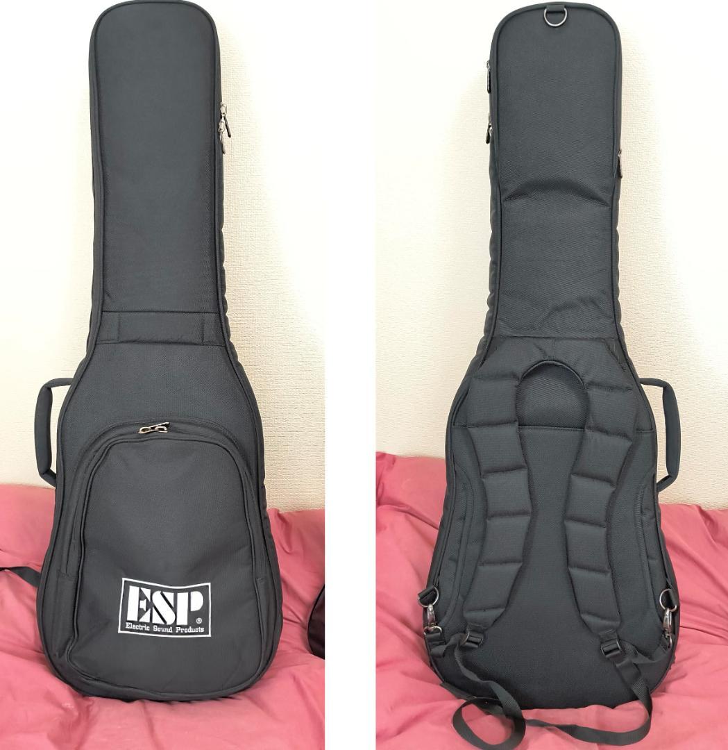 美品　ESP　M-II　CTM　NT/E#　BK　エレキギター　ギター