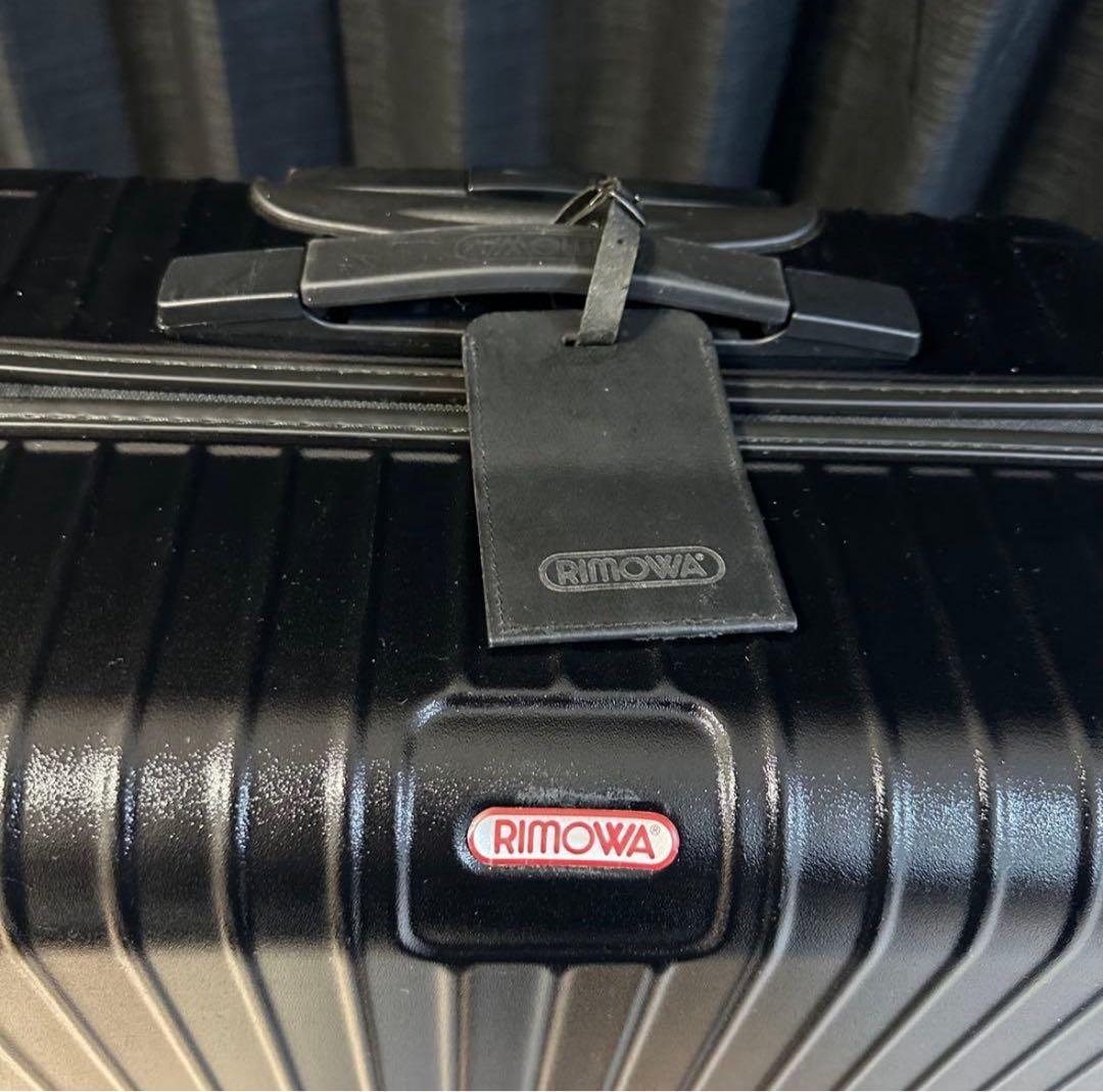 【美品】RIMOWAリモワ サルサ キャリーケース ブラック 4輪 82L