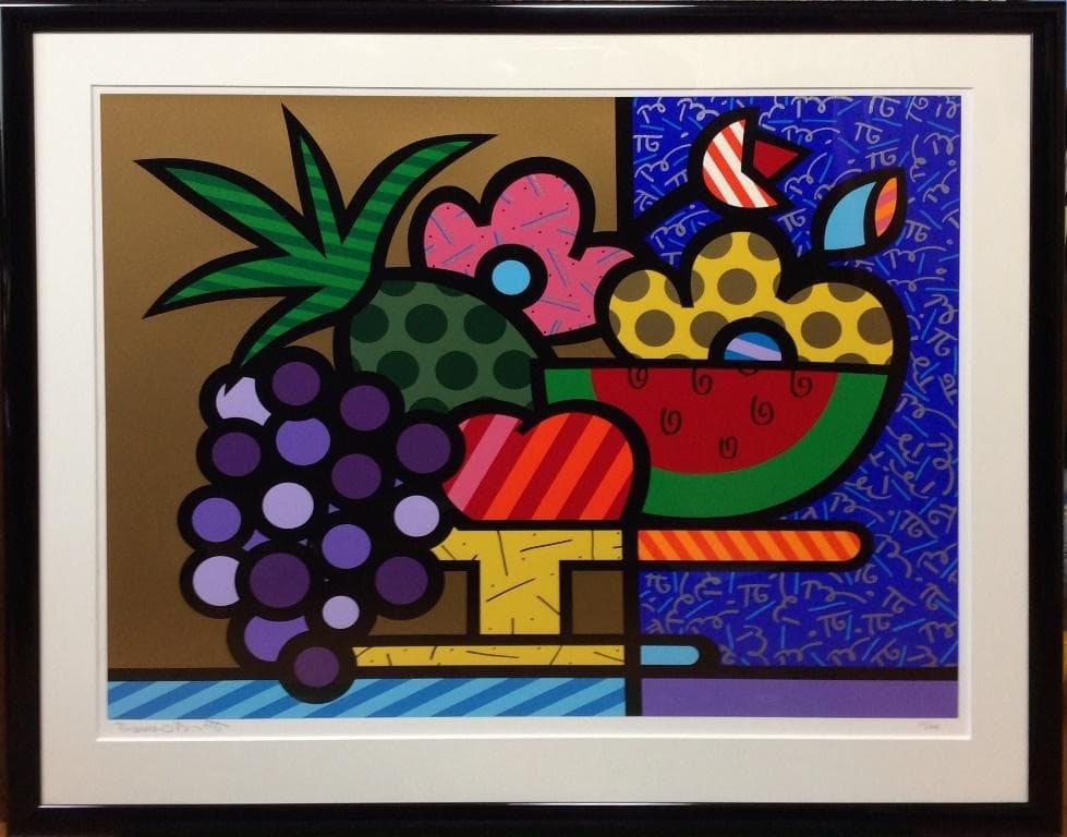 ロメロ・ブリット「BRASIL」 直筆サイン入りシルクスクリーン　101/300