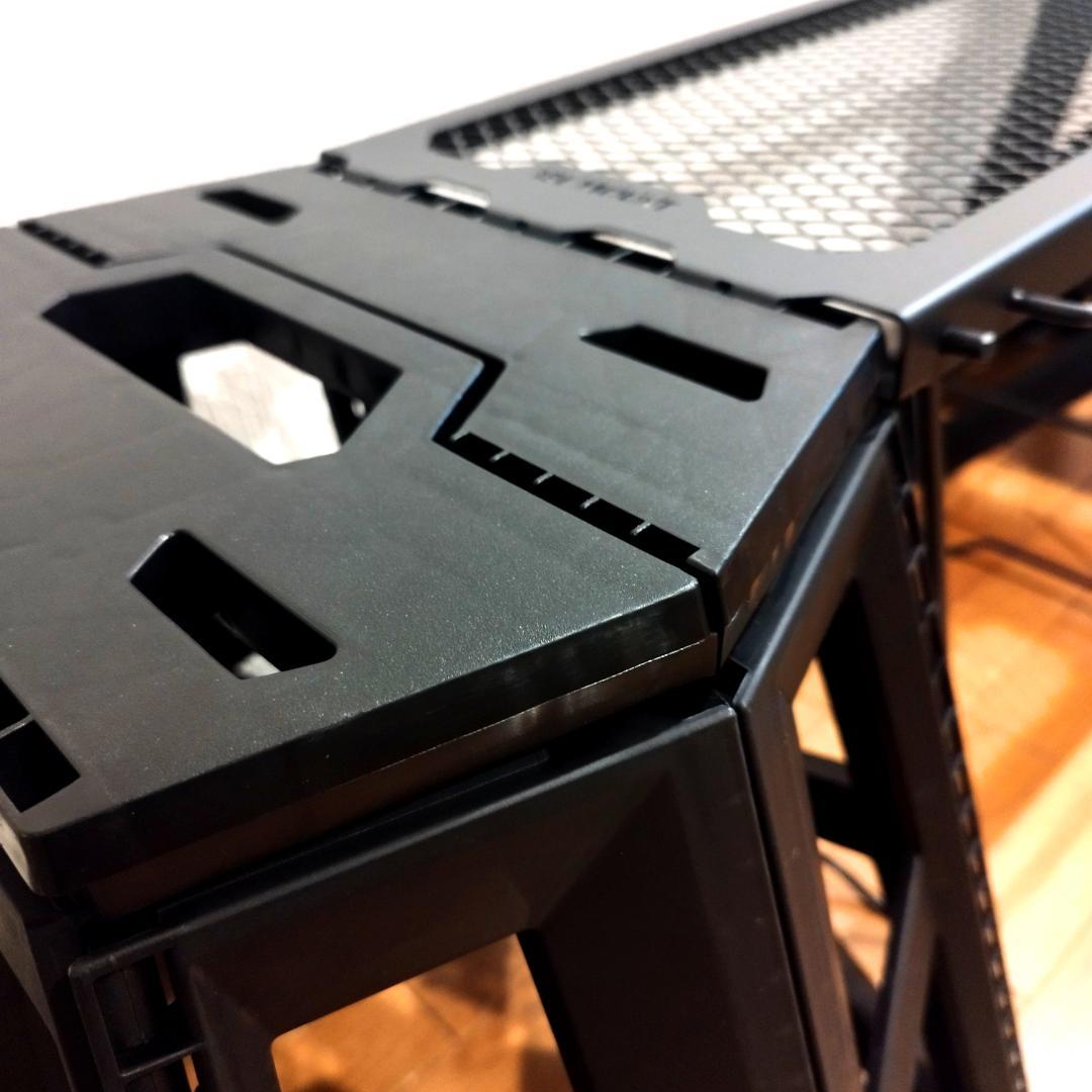 ジャグ置き　アイアンテーブル　脚立　スツール　ソロキャンプ　ラック　ゴールゼロΔ