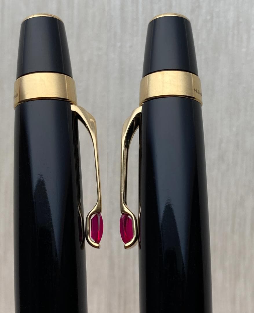 モンブラン ボエム ルージュ Rougeゴールドｘブラック ドイツ製 ボールペン