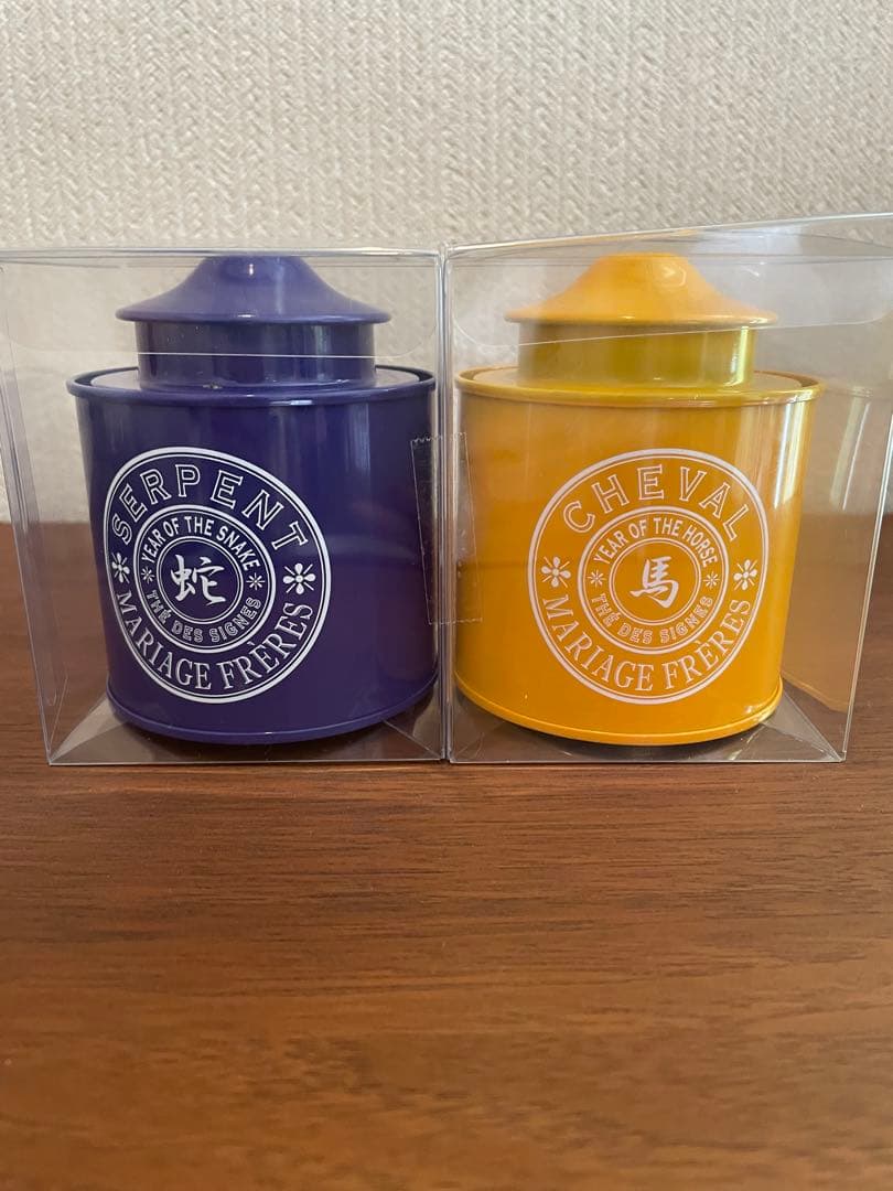 新品未開封！Mariage Frères 干支茶セット 2個　まとめ売り