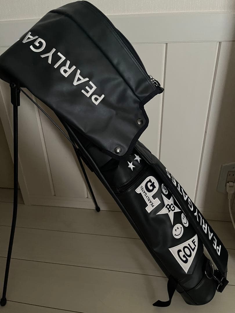 PEARLY GATES ブラックキャディバッグ