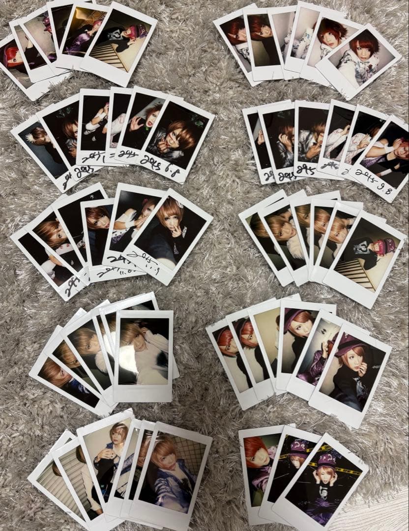 ザアザア 春芽 チェキ57枚（直筆18枚）