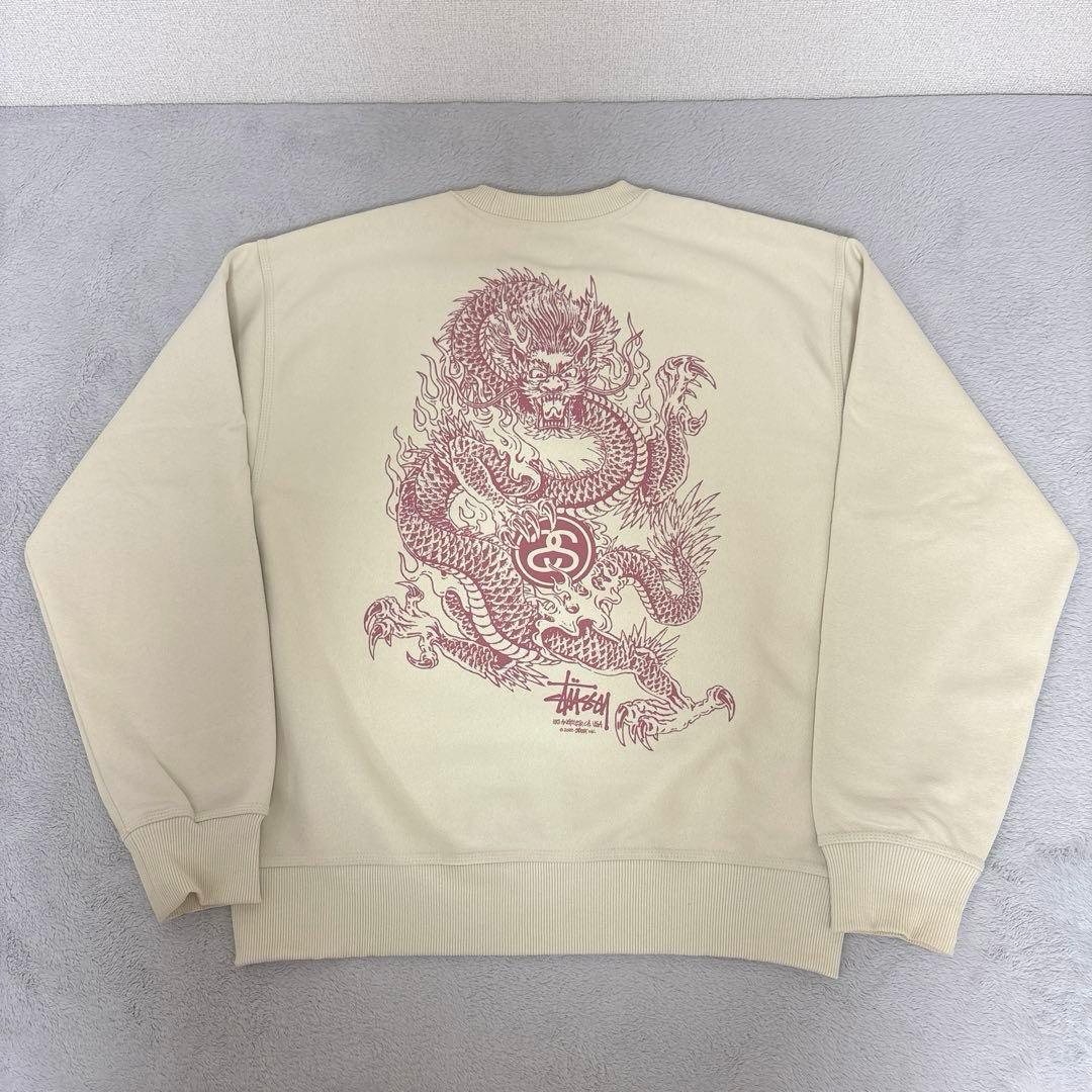 トップス STUSSY DRAGON CREW L