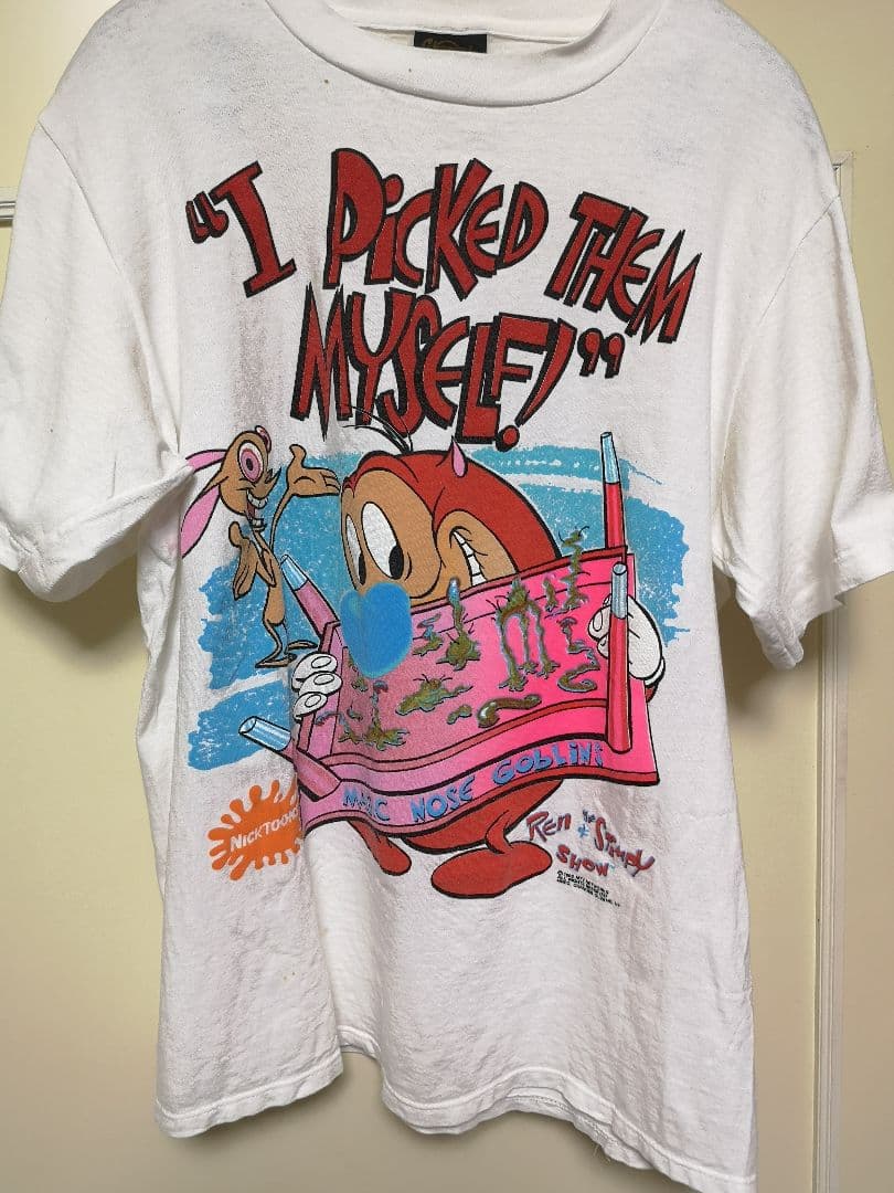 Tシャツ アメリカのアニメキャラデザイン。maide in USA