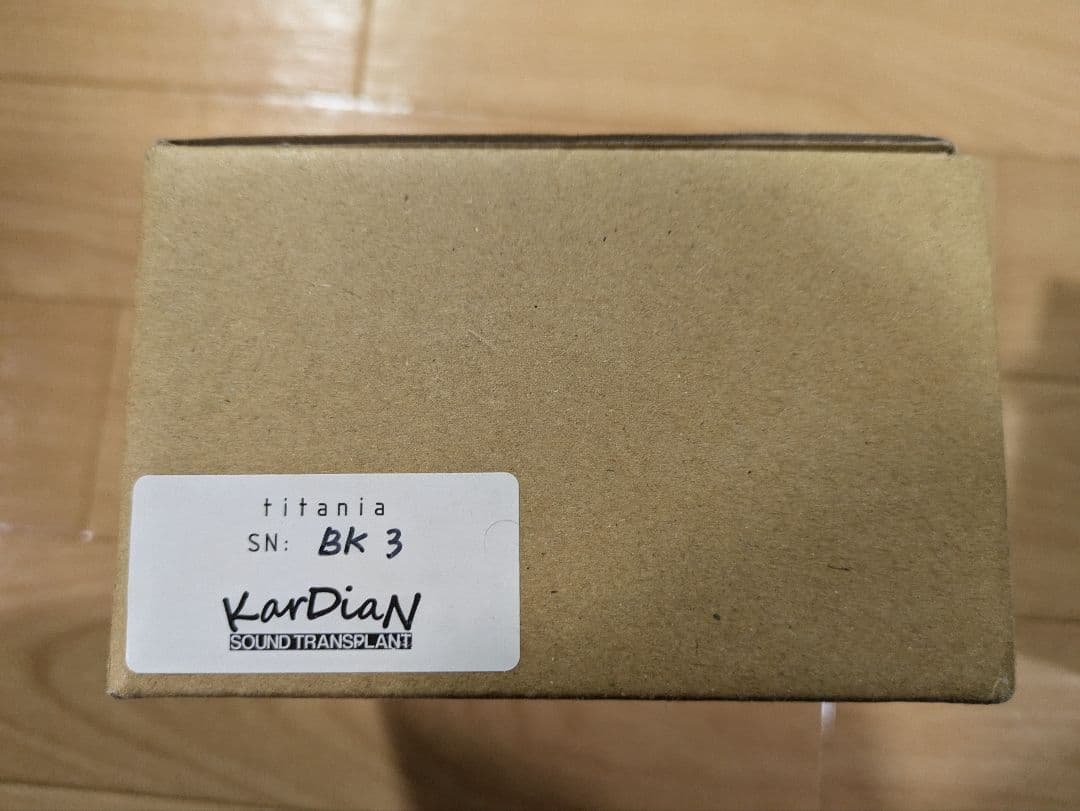 ギター KarDiaN titania V1 [Black Edition]