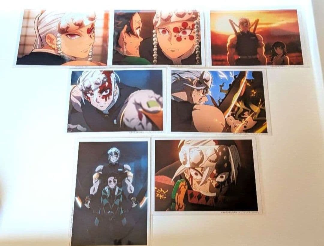 【新品・未使用】鬼滅の刃 遊郭編 ランダムブロマイド 宇髄天元 7点セット