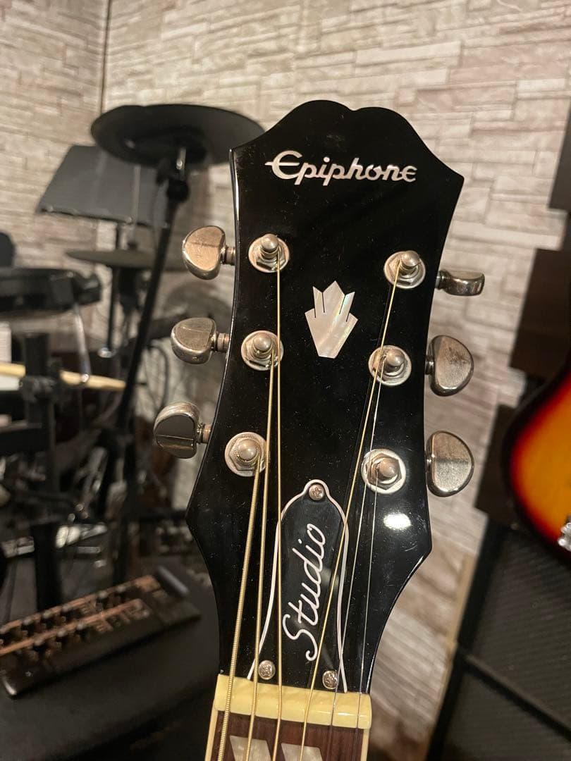 Epiphone hummingbird エレアコ　ブラック（手渡し可能）