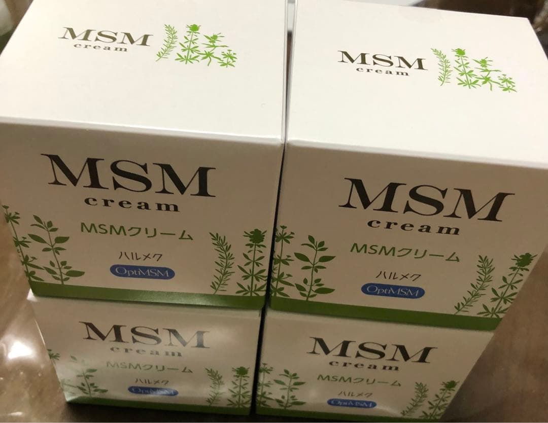 【新品未使用品】MSMクリーム 140g 4個セット