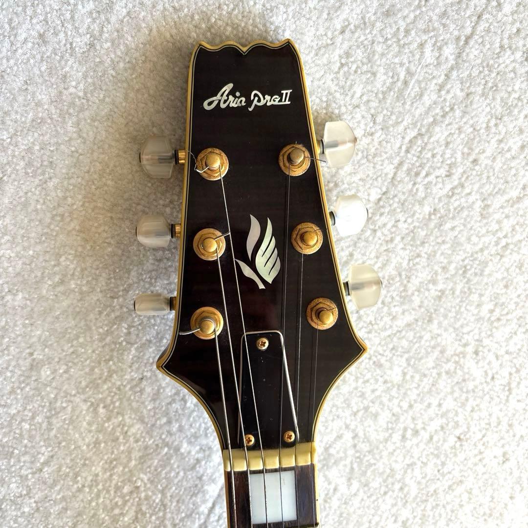 【値引き交渉不可】Aria Pro II ブラック エレキギター
