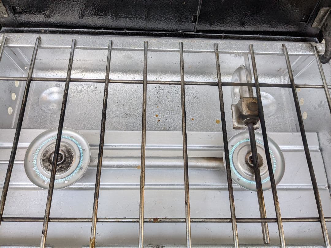 コールマン ツーバーナー 414 LIMITED ブラック×シルバー　動作確認済