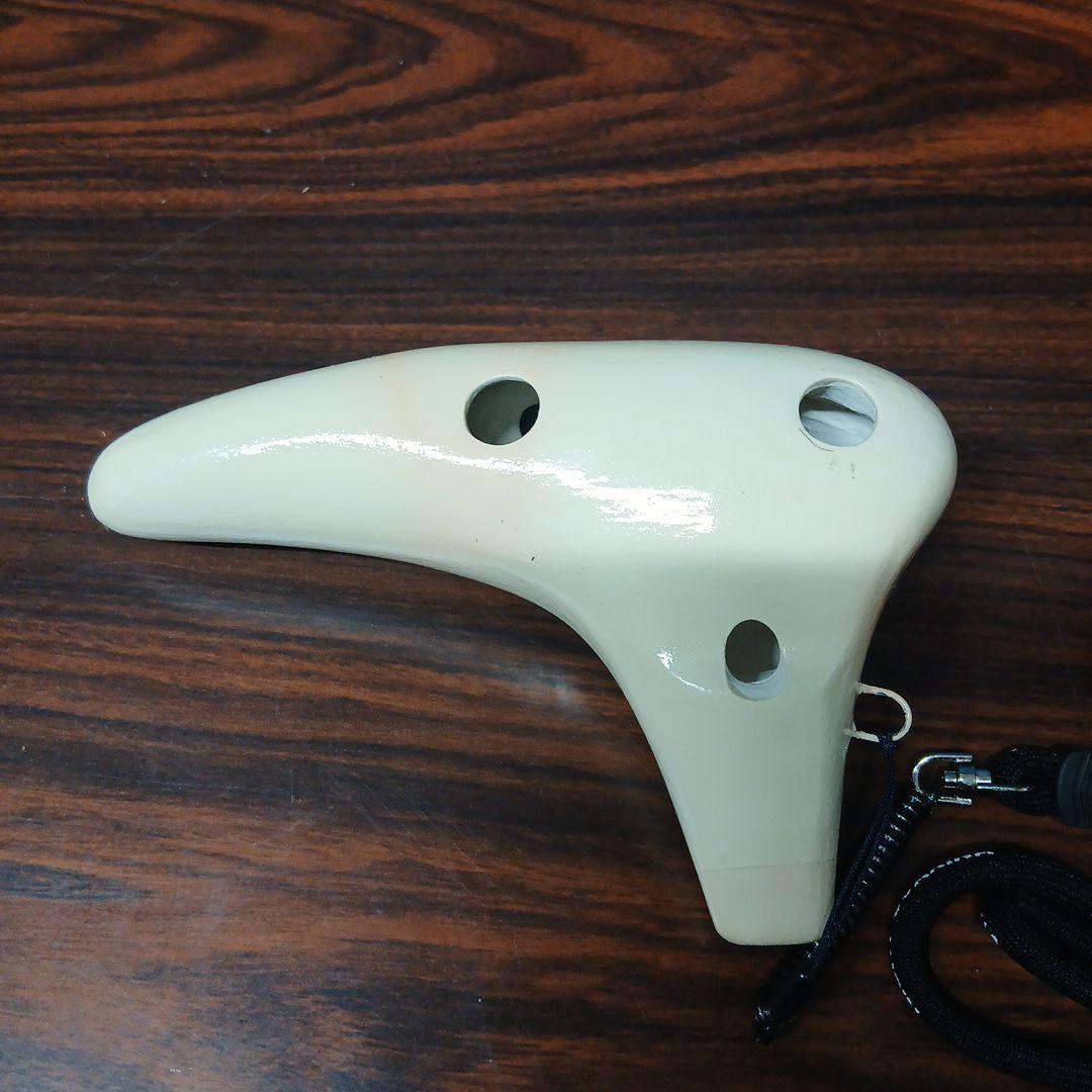 ナイトオカリナ クラシック アルトC調 アイボリー