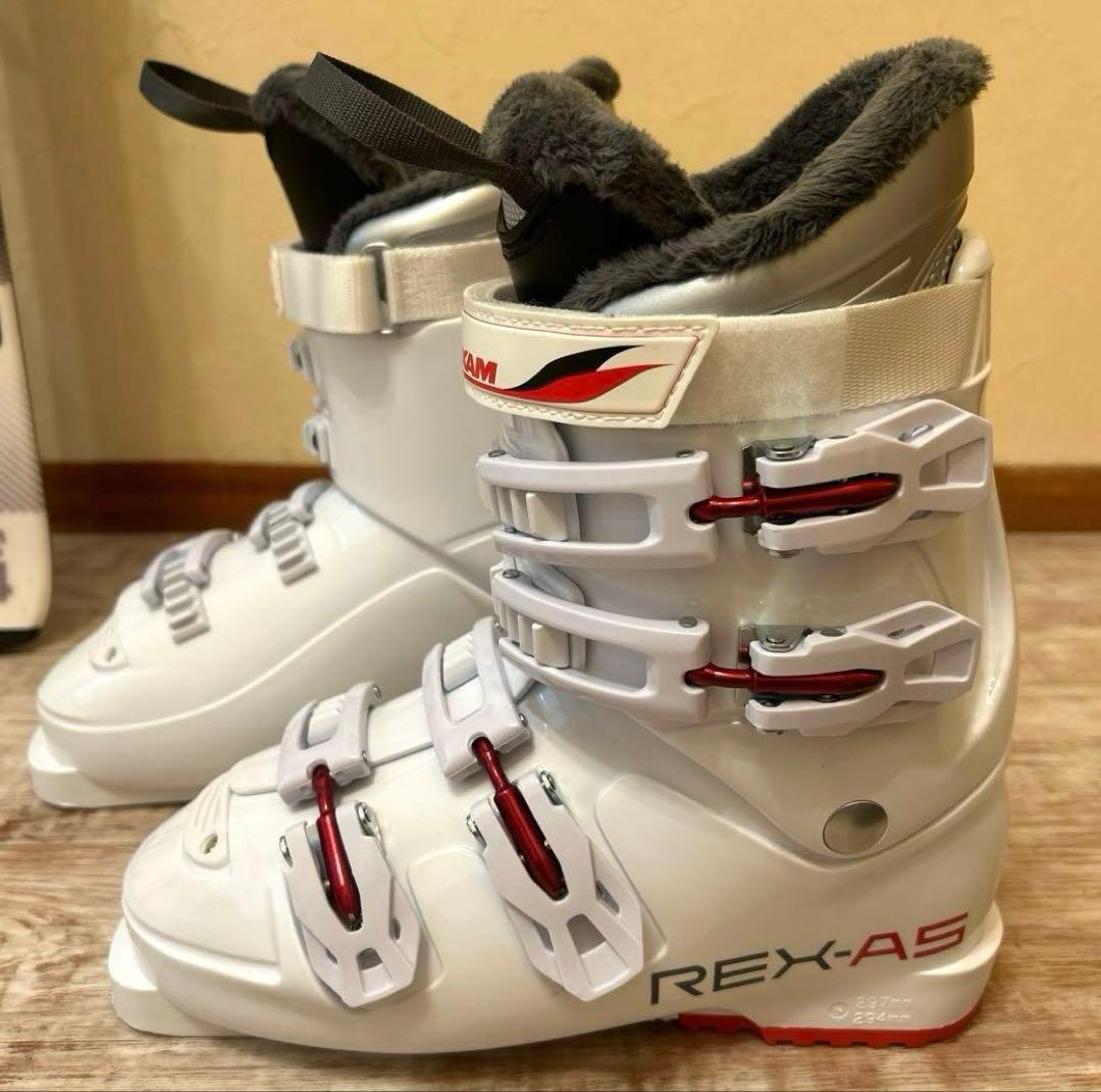 ◾️カービングスキーセット　板144㎝　ブーツ25.5㎝ メンズ用　レディース用