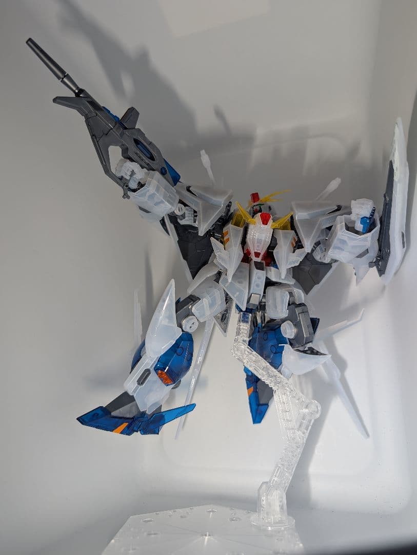 【完成品】　HG　クスィーガンダム　Ξガンダム　クリアカラー　1週目特典付
