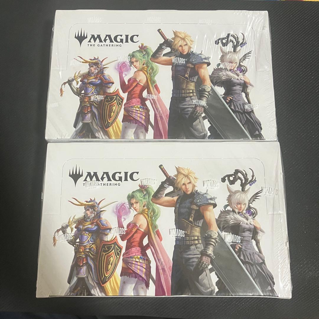 MtG ファイナルファンタジー　日本語版 プレイブースター 2BOX 未開封