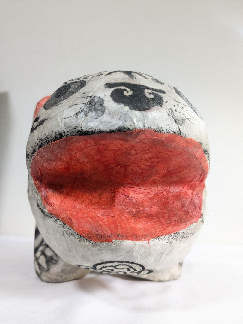 shinko 毘沙門天 虎 張り子 大場咲子