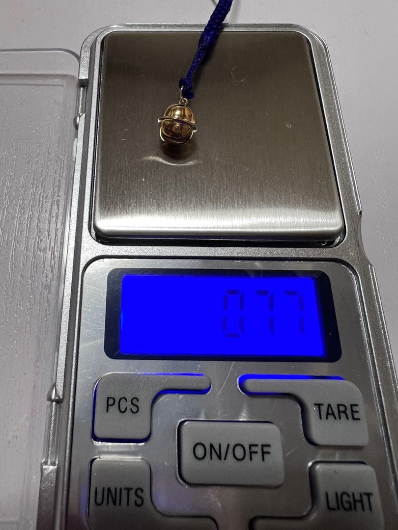 K18 鈴 根付けストラップ