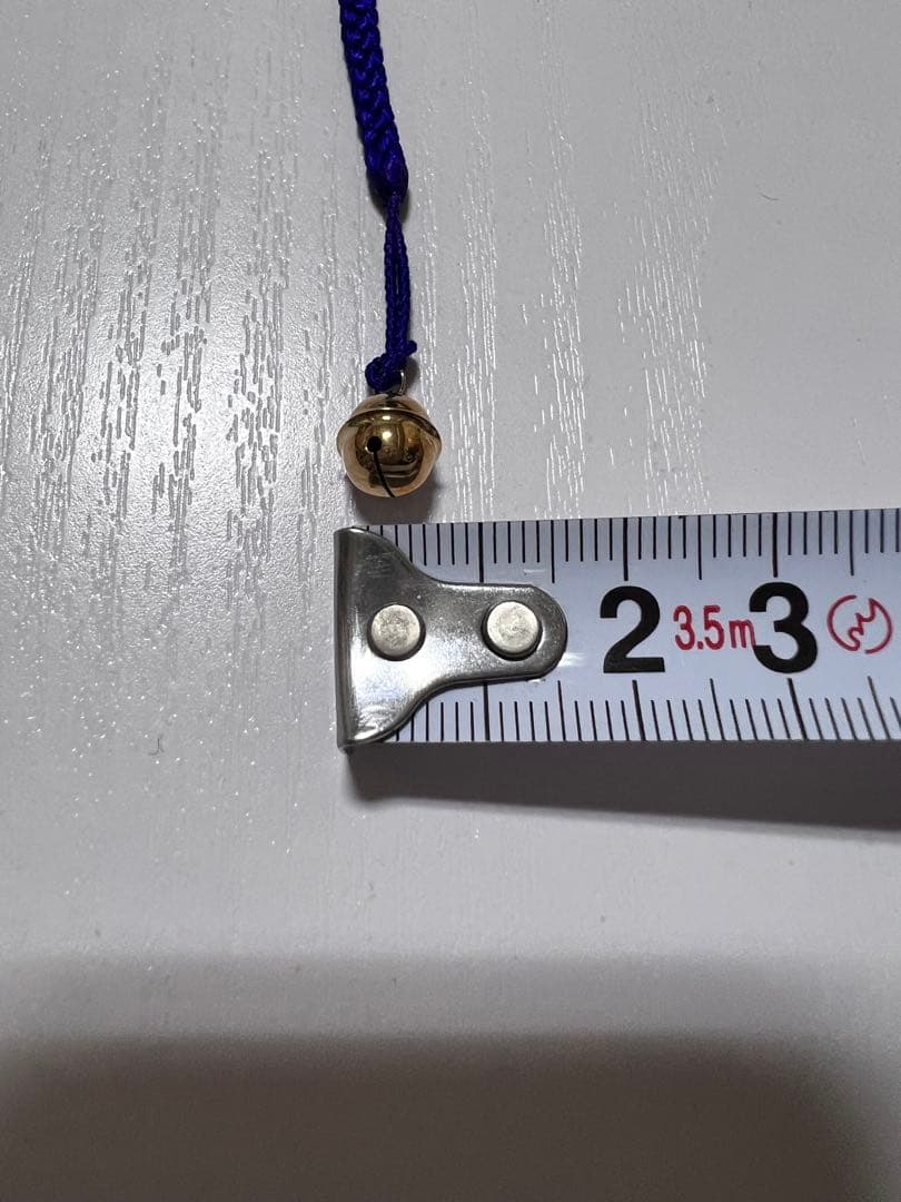 K18 鈴 根付けストラップ