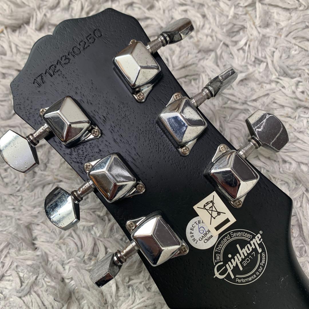 美品 Epiphone エピフォン レスポール SL ブラック 軽量ギター