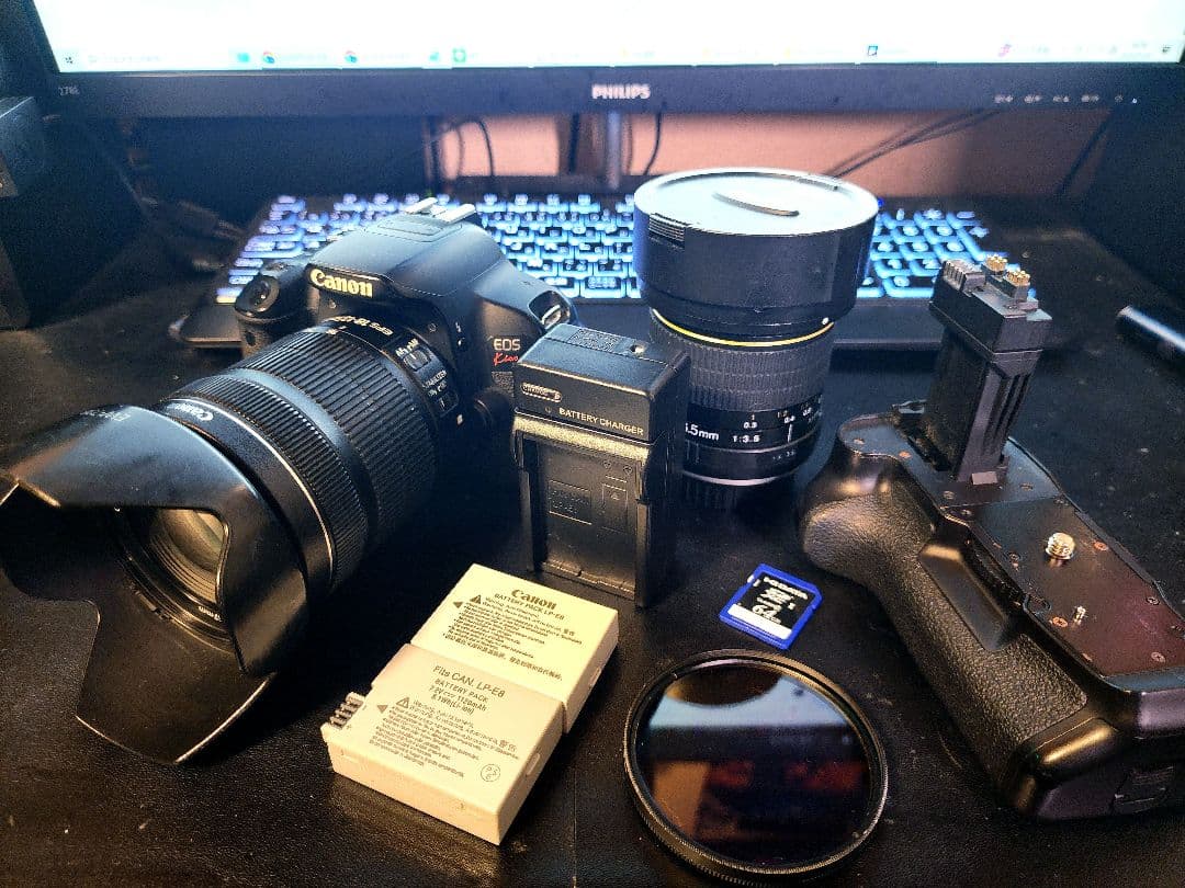 Canon EOSKissX6i レンズキット 魚眼レンズ等、多数オマケ有り