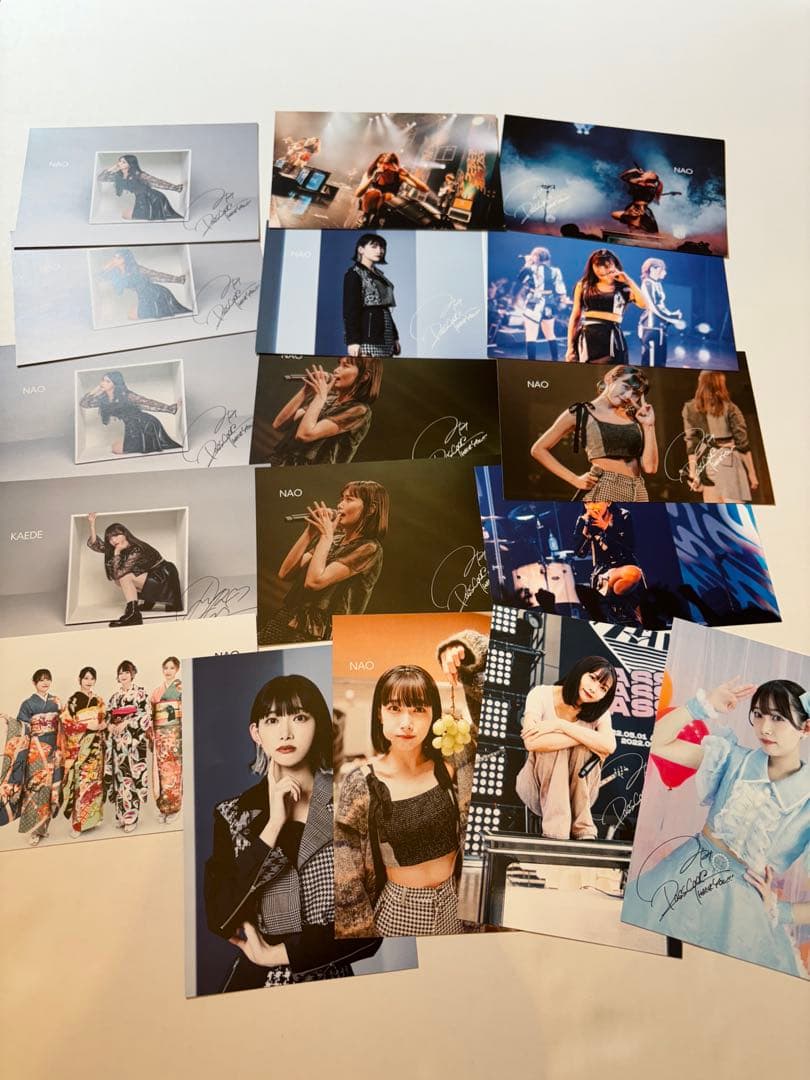 南菜生　チェキ　コスプレ　ポストカード17枚