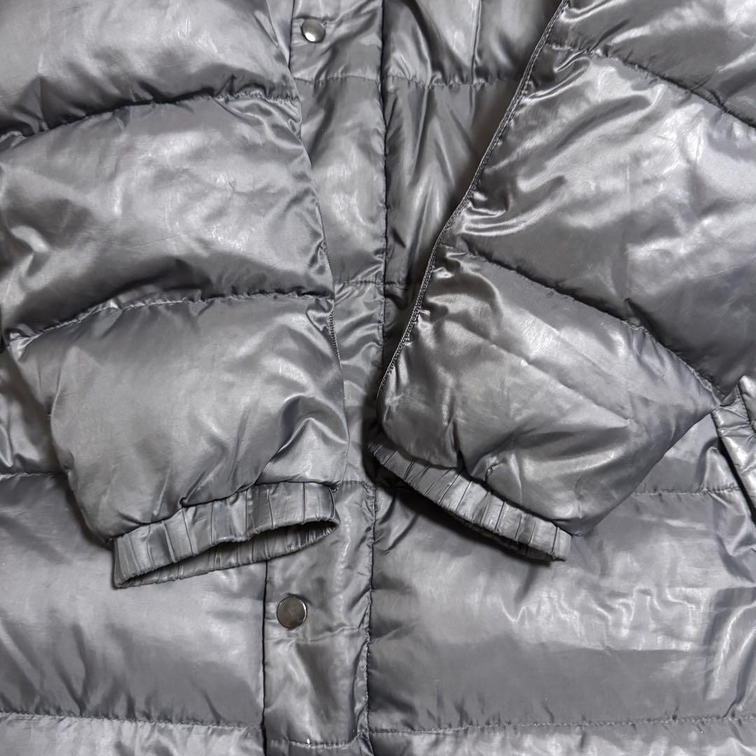 人気NIKE ダウンベンチコート　XXLサイズ　ブラック　ロング丈