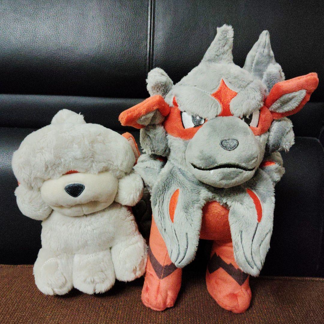 ポケモン★♥ヒスイ ガーディ・ヒスイ ウィンディ♥★ぬいぐるみ★ポケセン