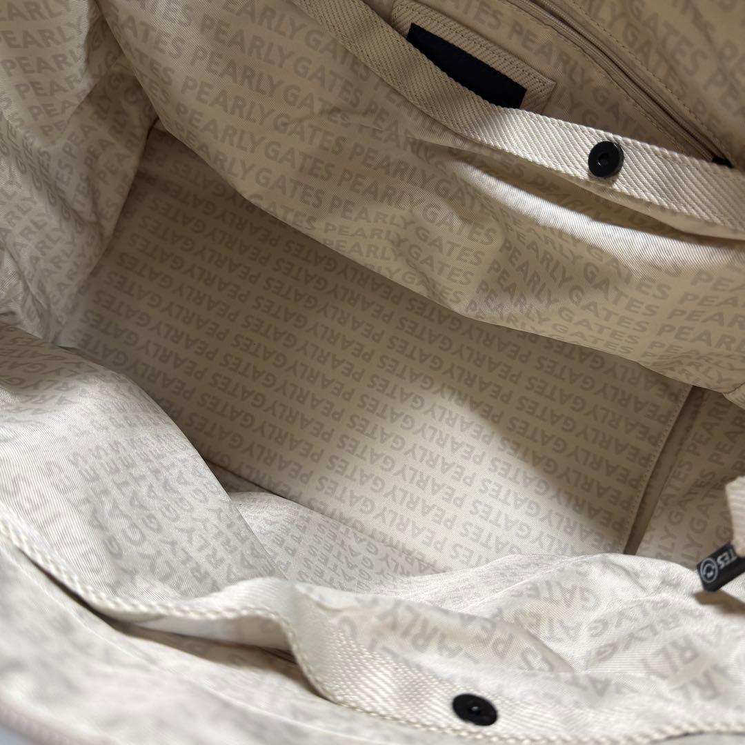 大容量⭐️パーリーゲイツ　ロッカートートバック　肩掛け　ゴルフ