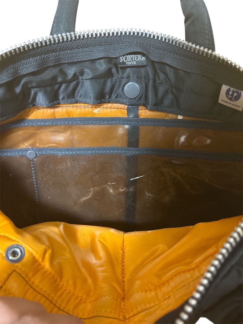 PORTER ブラックビジネスバッグ