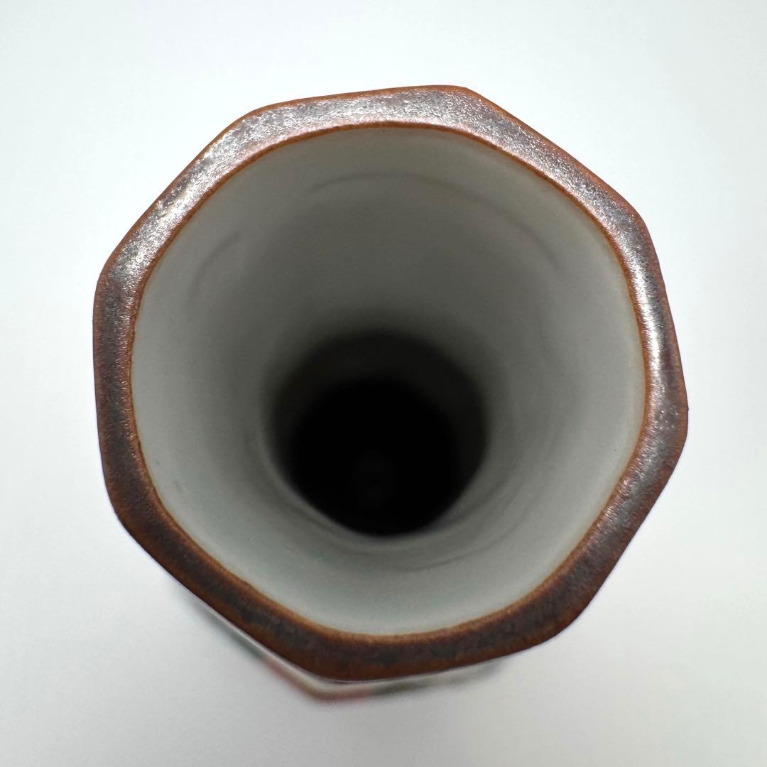 未使用 九谷焼 古九谷 風花鳥 酒器 徳利2客 お猪口 5客 ぐい呑み 晩酌