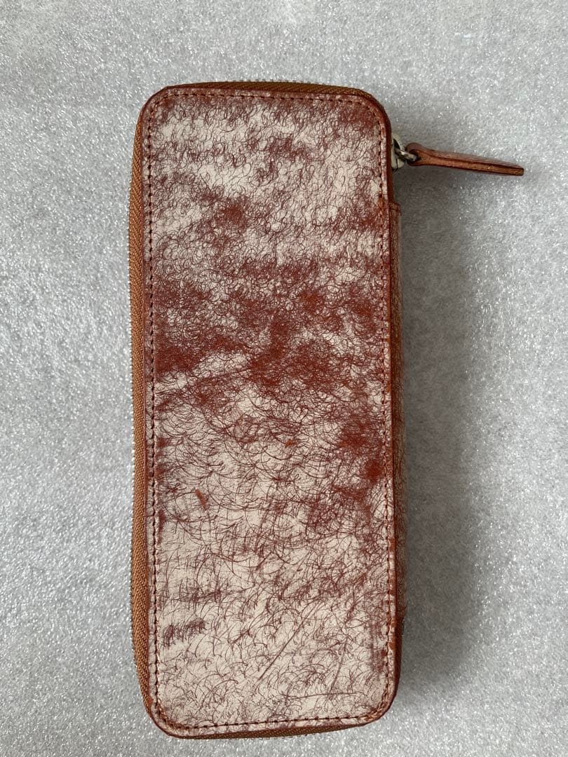 SEASAR ダクトペンケース マルゴーフォグ ブラウン 本革 希少