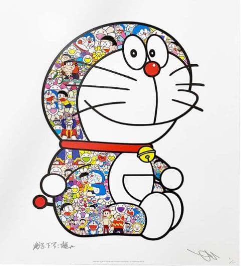 P*s様 おすわりドラえもん「えへへ」(ポスター作品)