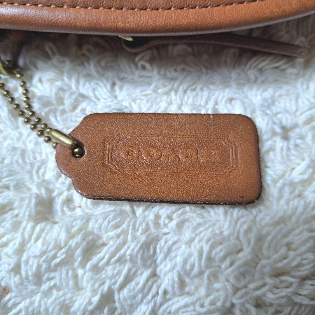 COACHオールドコーチ　2way ショルダーバッグ　ブラウン肩掛けハンドバッグ