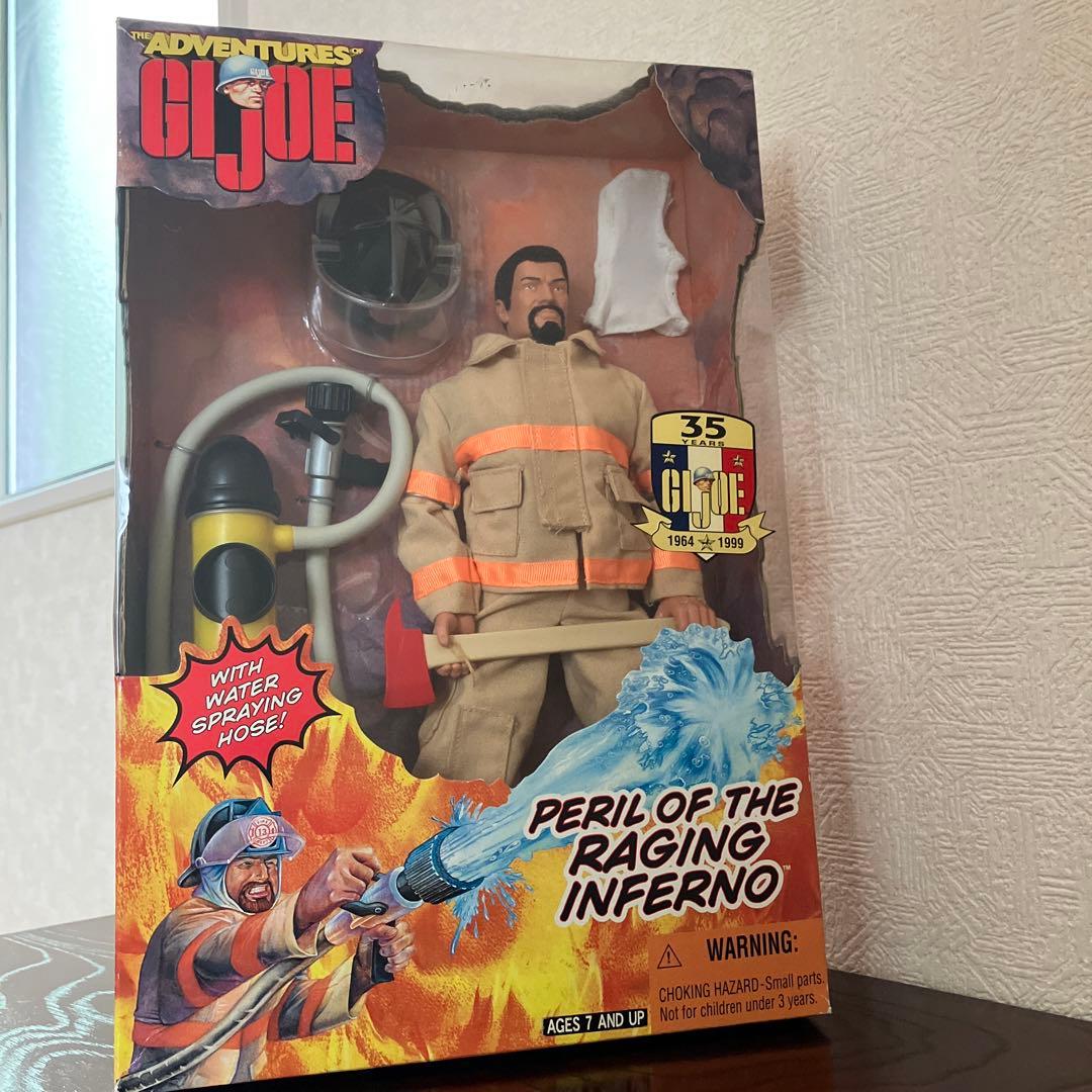 新品未開封　GIジョー35週年ATファイヤーマン(Ｗ)　ビンテージ