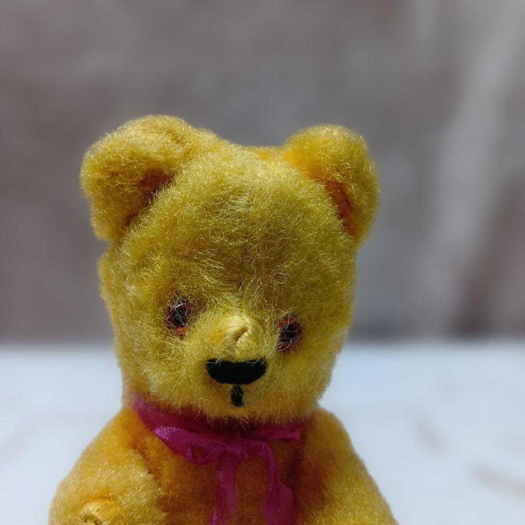 ♥フランスからやって小ぶりな可愛い　アンティーク　テディベア♥