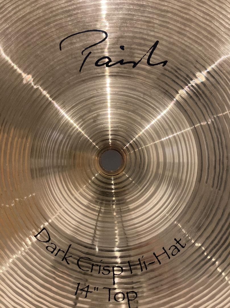 パイステSIGNATURE DARKCRISP HI-HAT14インチペア