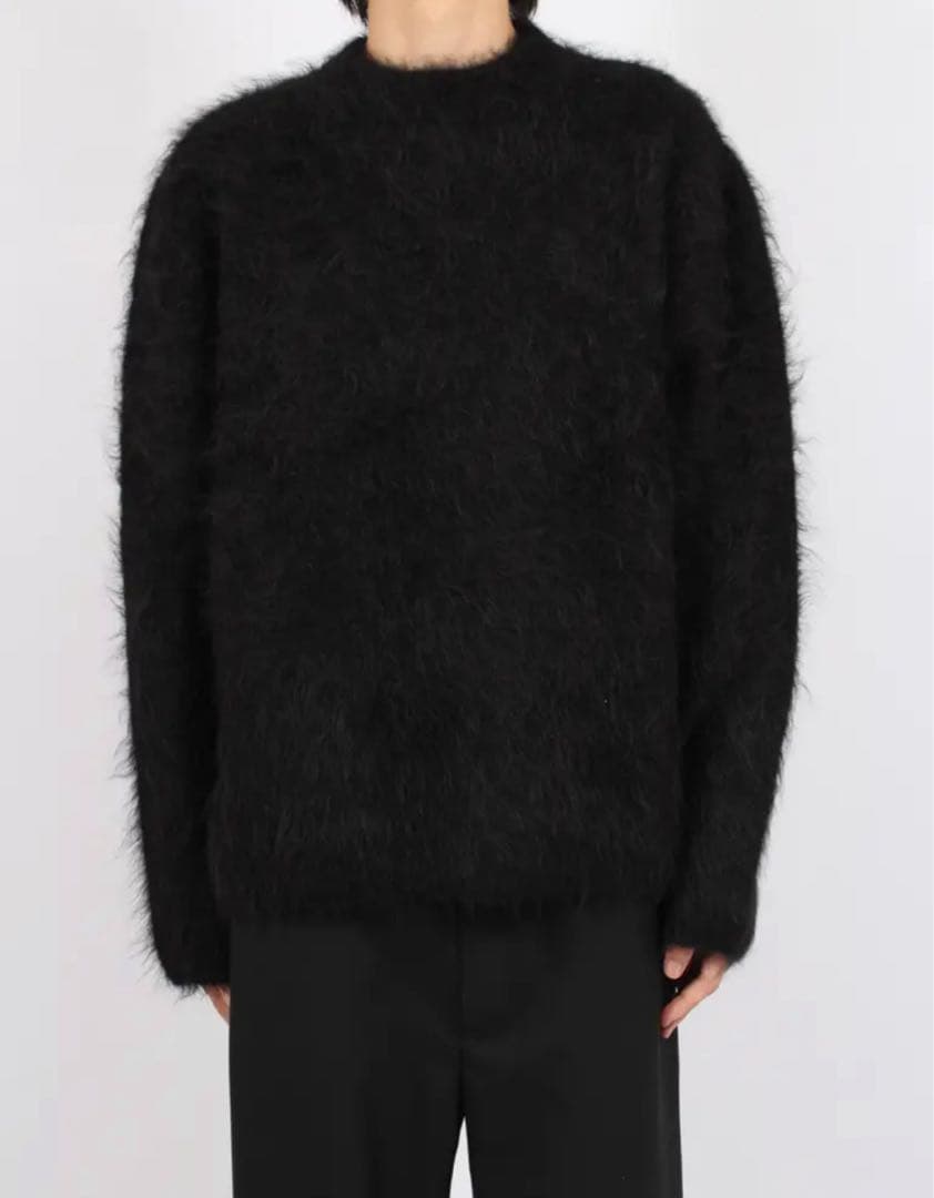 Sefr HARUSWEATER ブラック　アルパカニット