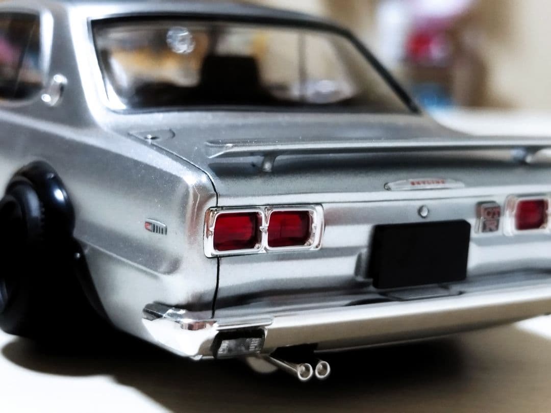 アオシマSKYLINE ハコスカ 2000GT-R KPGC10