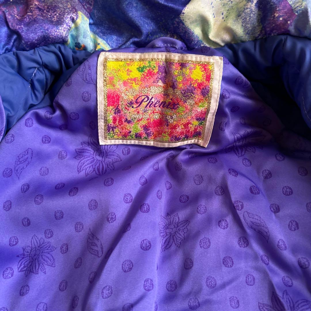 平成レトロ　ホワイトグースダウン　スキーウェア　　　　　　phenix